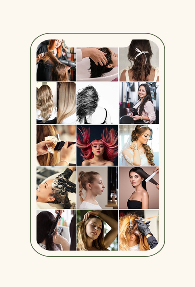 antes sector peluquería sandra de haro proyectos